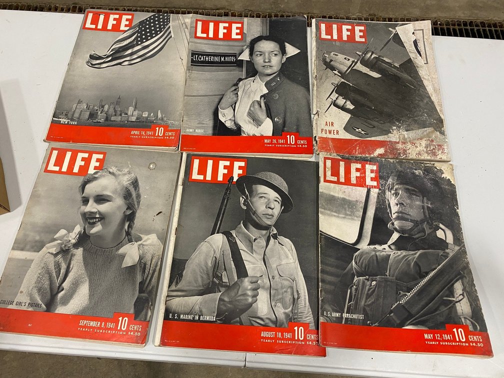1941 Life Magazines