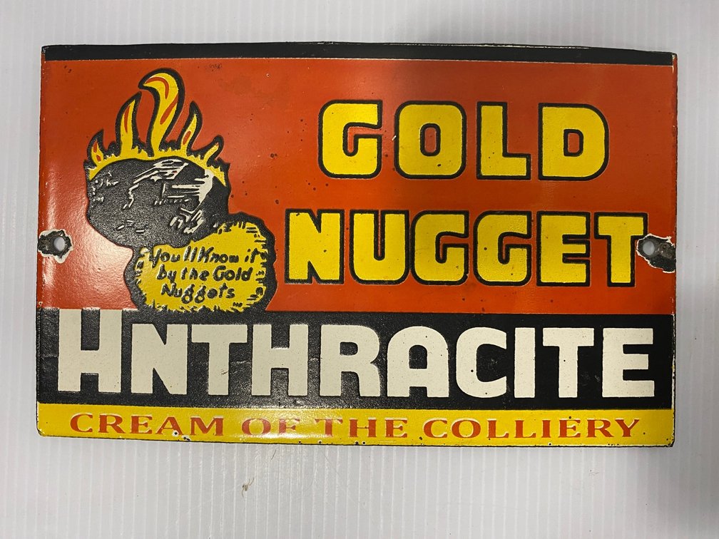 Anthracite Sign