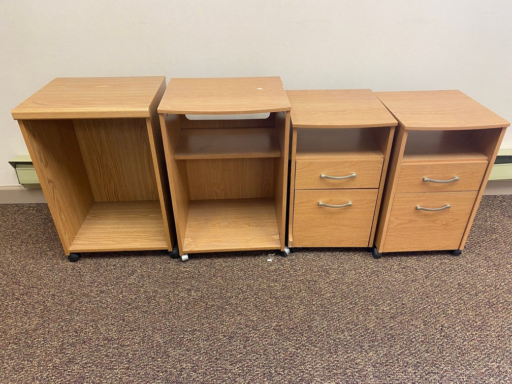 4 Small Cabinets