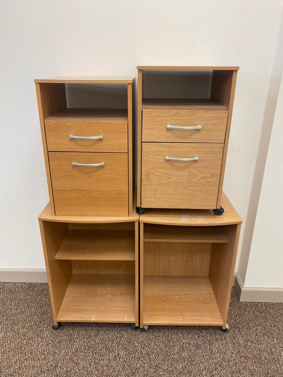 4 Small Cabinets