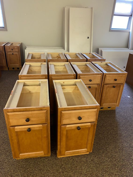 L-Shaped Counter Desk Tops
