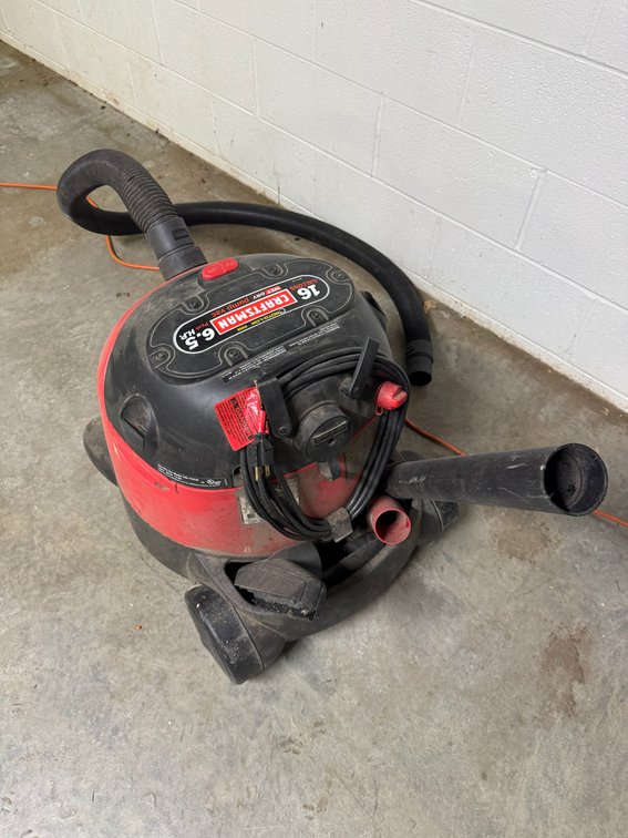 Craftsman wet/dry pump vac