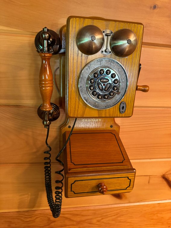 Crosley vintage wall phone