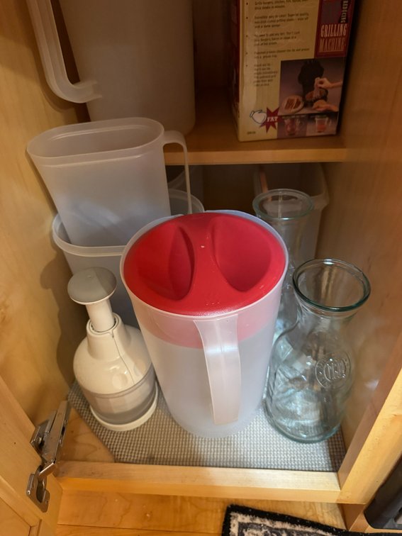 Pampered Chef Chopper, Plastic Pitcher, Vase, Etc