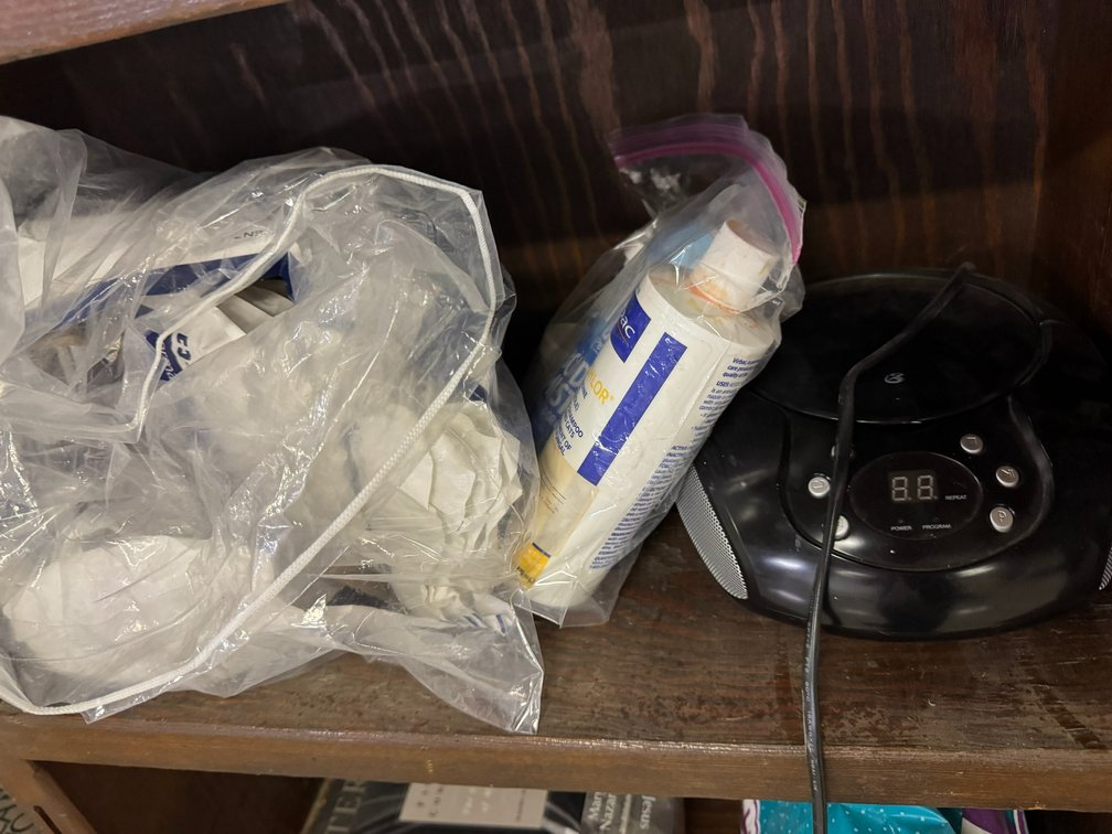 CD player, other items