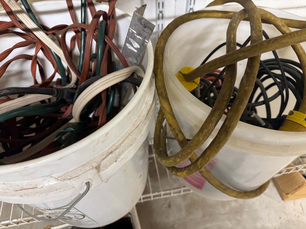 Collection of extension cords