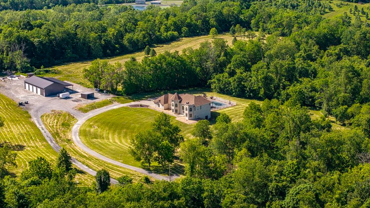 Image for SOLD $726,000 - Luxury 5 Bedroom Estate on 52 Acres with Pool & Heated Workshop in Greene County
