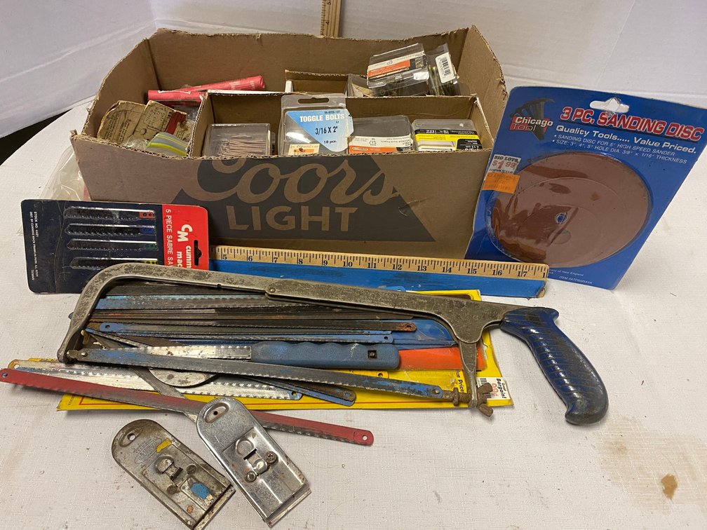 Hacksaws, hardware and more