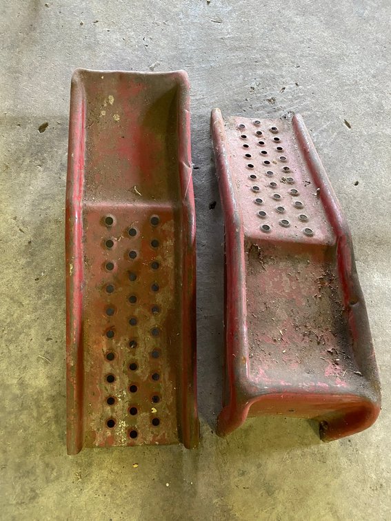 Pair of Metal Car Ramps
