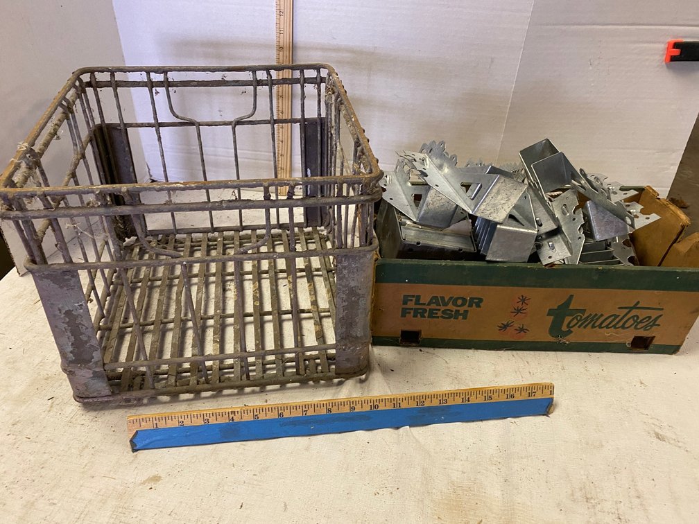 Metal Joist Braces, Metal Milk Crate