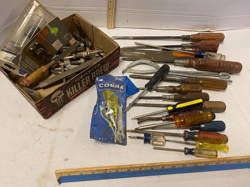 Screwdrivers, Files