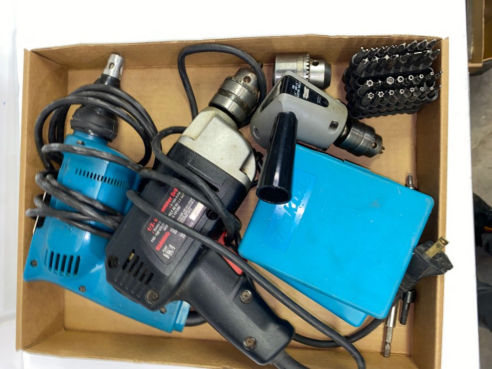 2- Electric Hand Drills