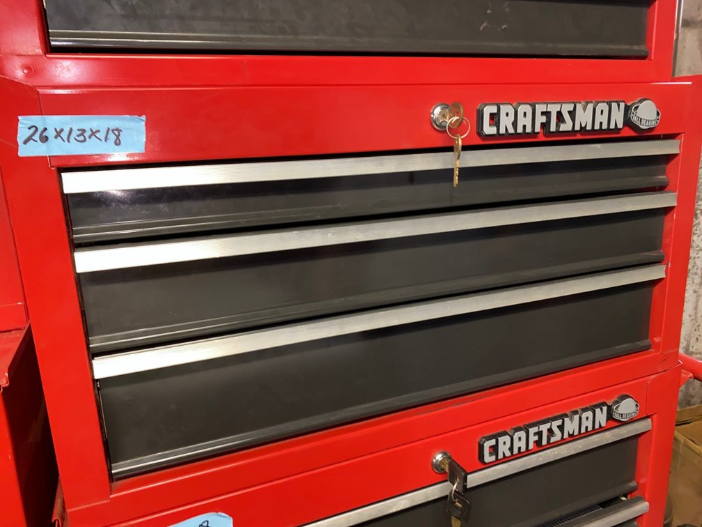 Craftsman Mid Box 26x13x18 3-Drawers