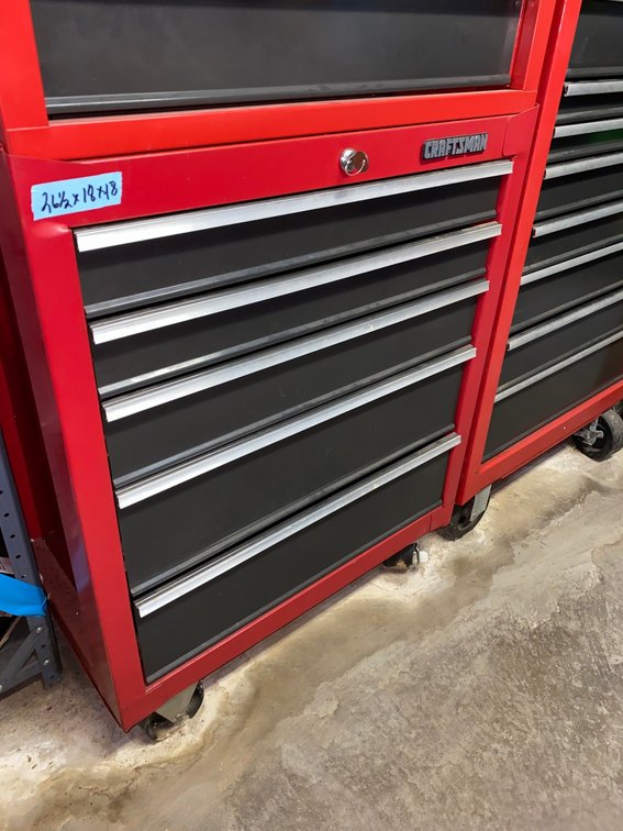 Craftsman Bottom Roller Box 5-Drawers 26 Wide