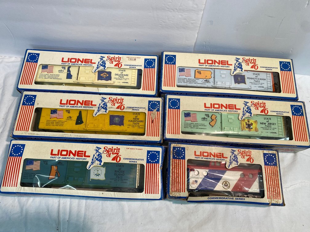 Lionel Spirit of 76 Cars