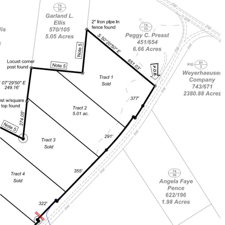 Image for SOLD $33,000 - 5 Surveyed Acres in Fayette County