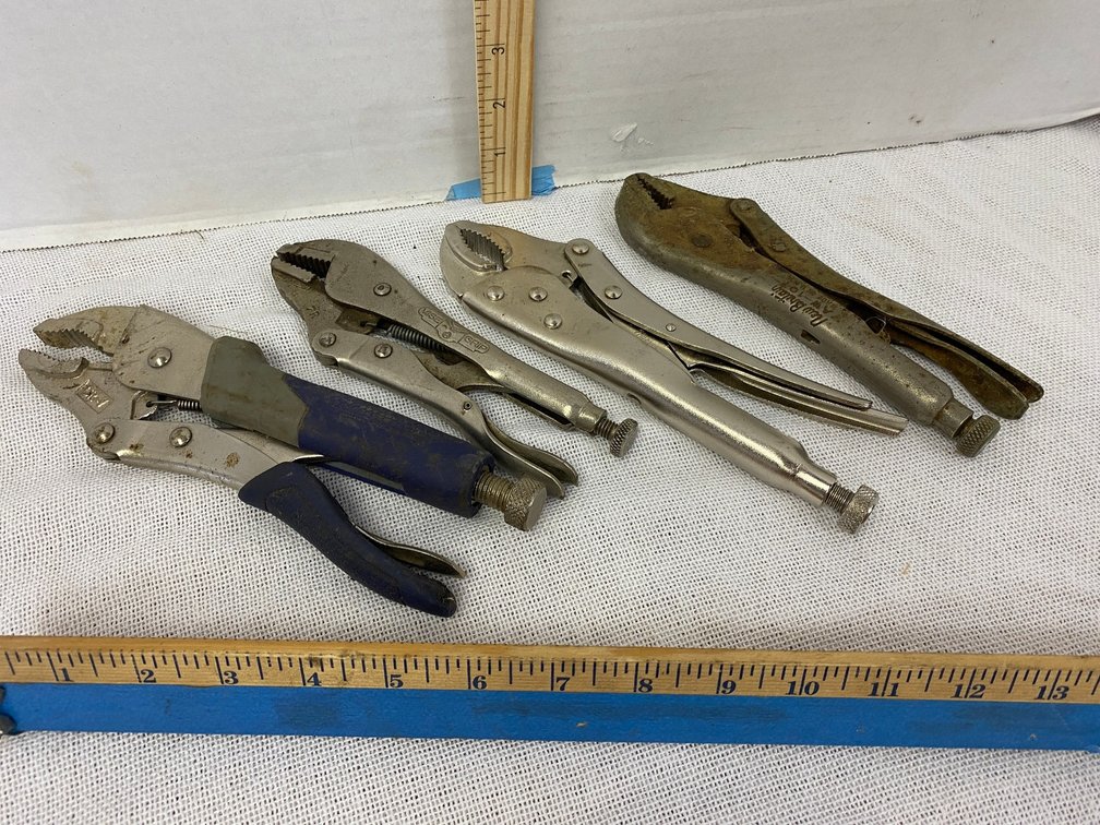 4 Pair of Vise Grips