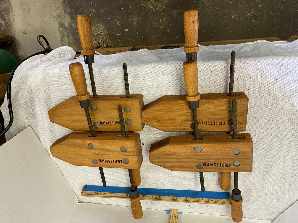 4-Craftsman Wood Clamps