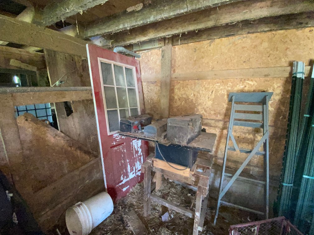 Tool Boxes, Table Saw, 5 Foot Step Ladder, 32 Inch Door