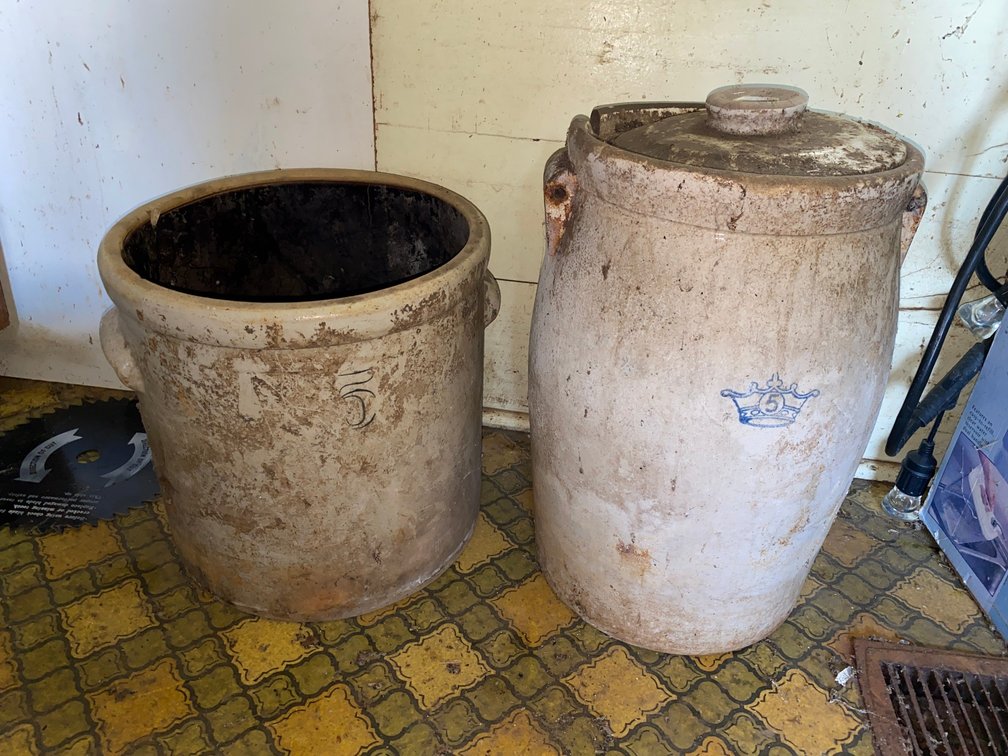 2-5 Gallon Crocks