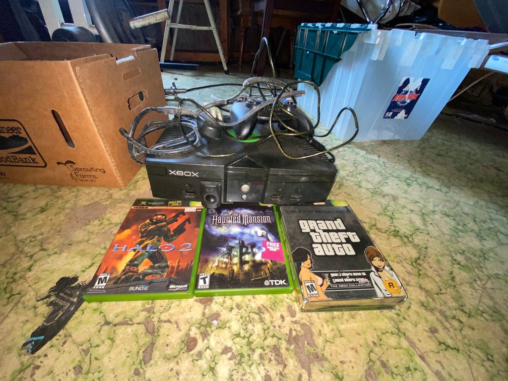 Xbox with Games