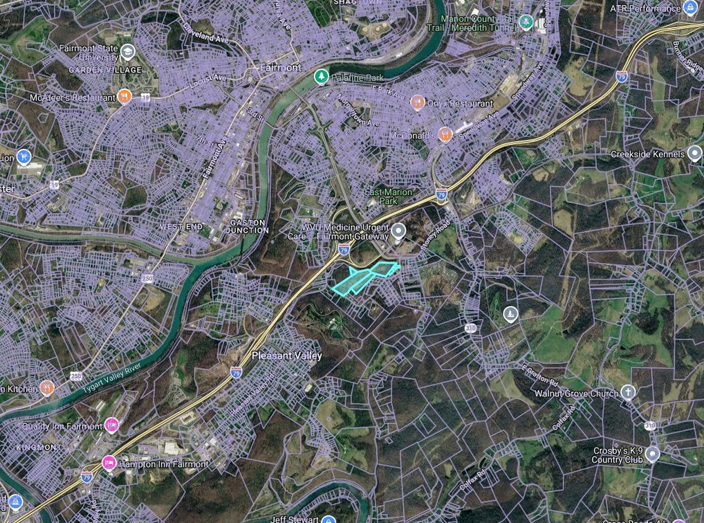 Image for SOLD $253,000 - 19.6 Acres near the Gateway Connector in Fairmont