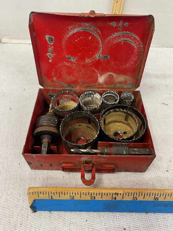 Ridgid Plumbers hole saw Kit