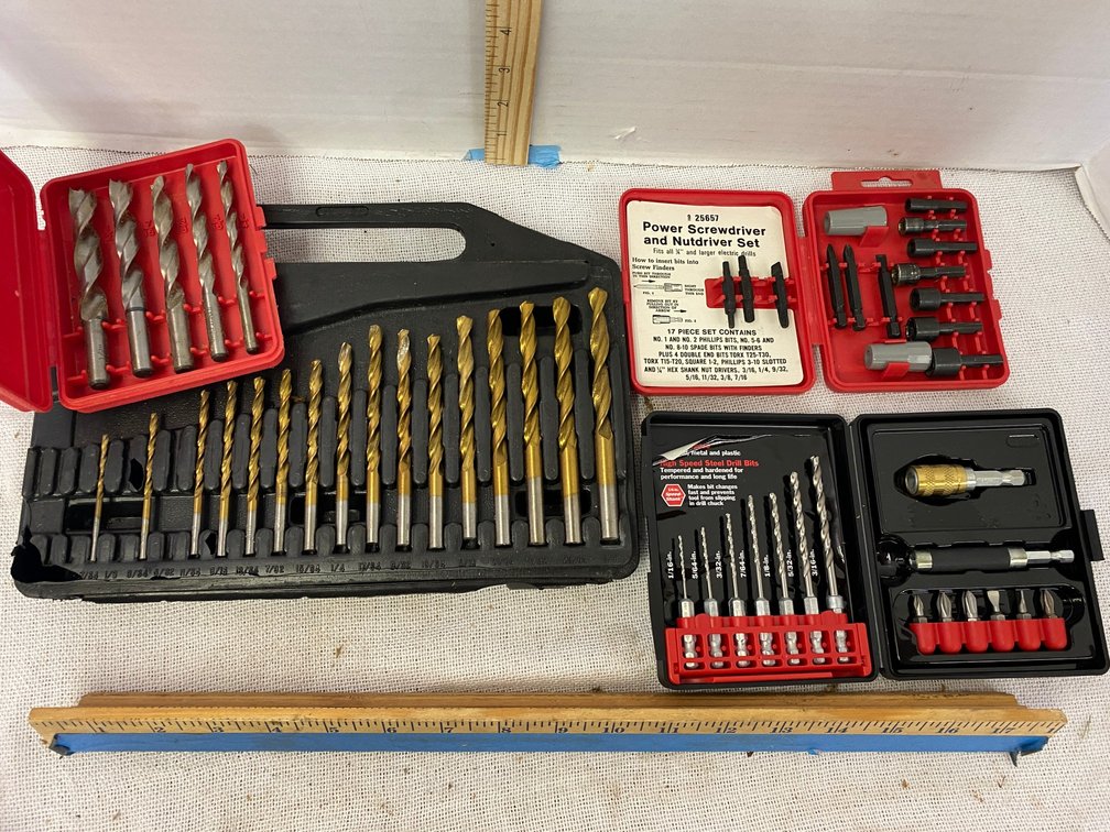 Drill Bits, Driver Bits