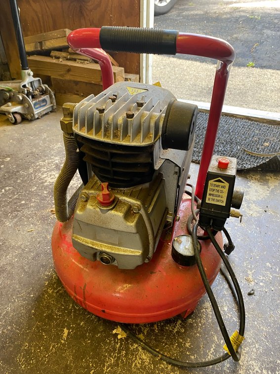 Portable Pancake Style Air Compressor 3 HP
