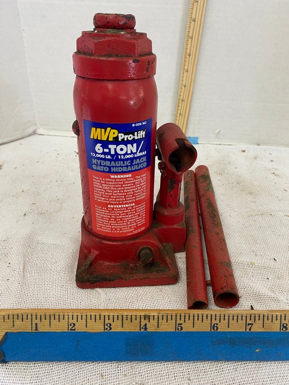 Pro Lift 6 Ton Hydraulic Bottle Jack