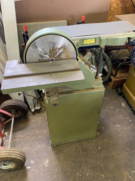 Grizzly 6"x9" Belt and Disc Sander