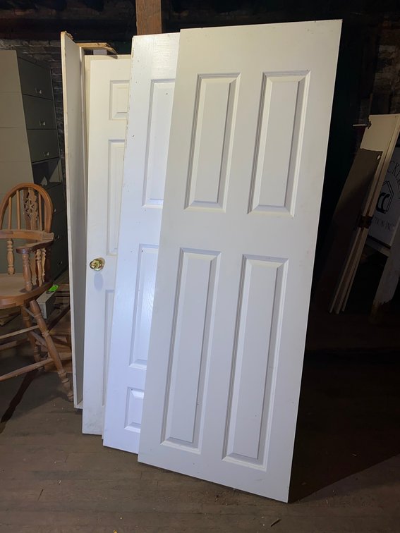 Assortment of Doors- 5 Doors total