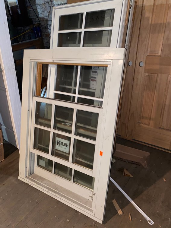 Several Prehung Kolbe Windows