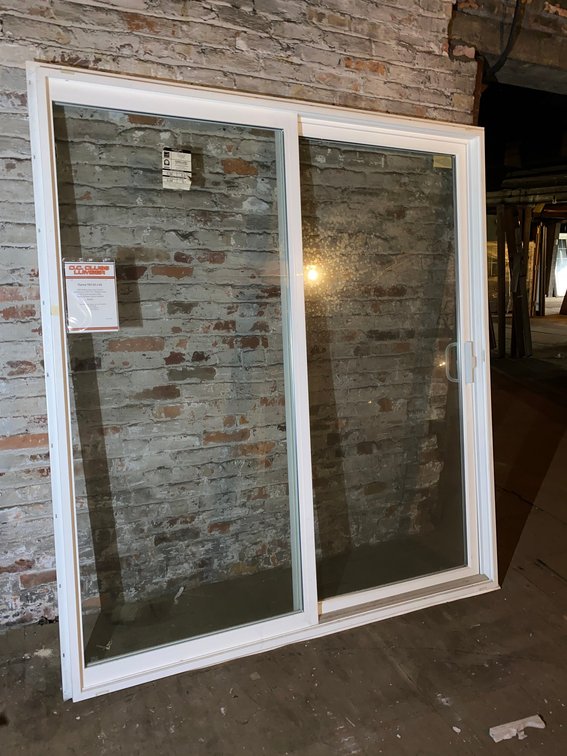Sliding glass door