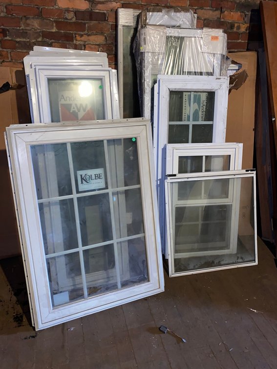 Various Prehung Windows