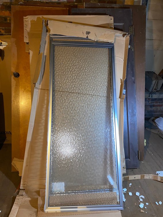 Assortment of Doors and Shower glass Doors