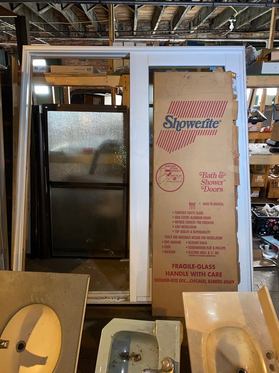 A sliding Glass Door, Sliding glass Shower door