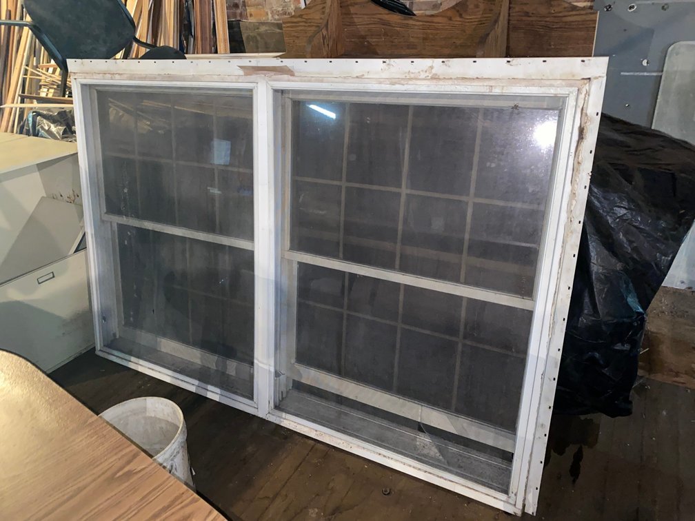 Prehung Double Window