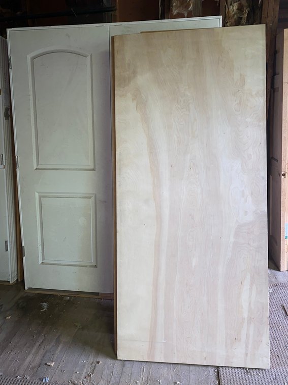 Assortment of Doors Some Pre-Hung- 11 in Total