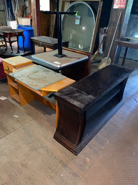 Various Furniture and Tables