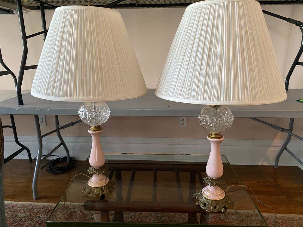Matching Pair of Table Lamps