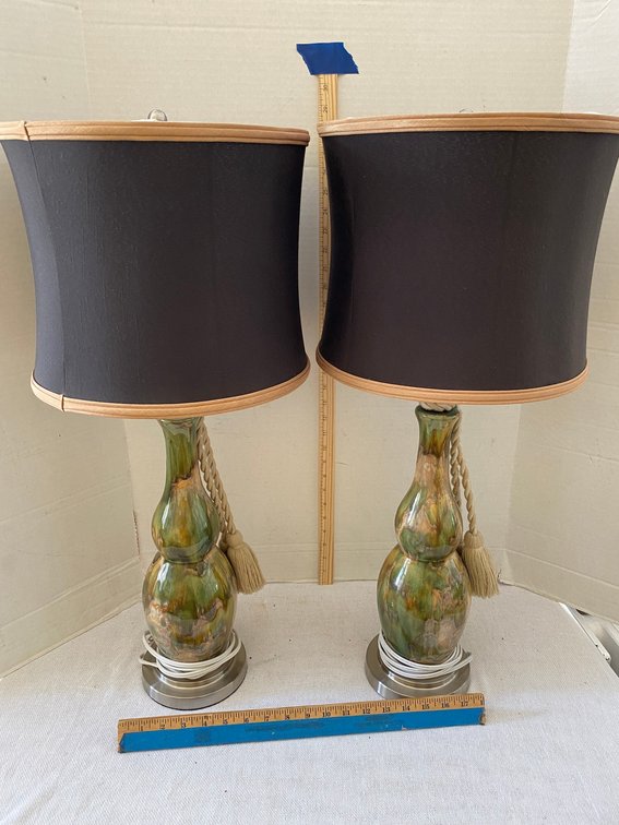 Matching Pair Ceramic Lamps