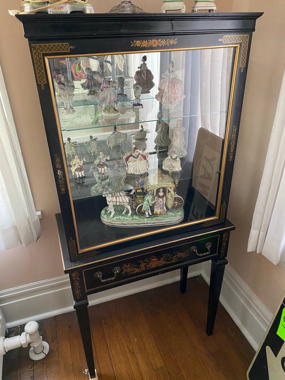 Matches Cabinet from lot 71- Asian Themed Display Cabinet