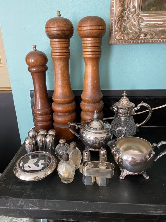 Collection of Table Serving Pieces