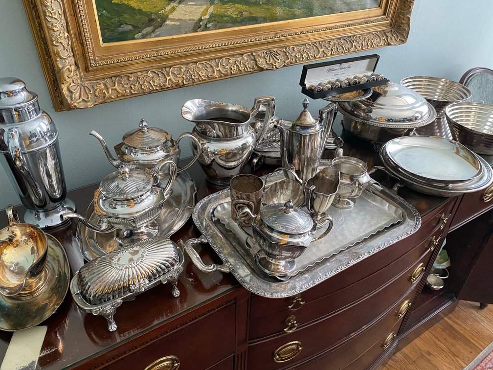 Silver Plate Serving Dishes-William Adam Inc.