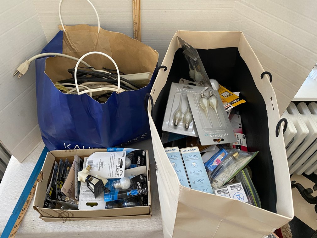 Large Collection of Mostly New some Used  Light bulbs