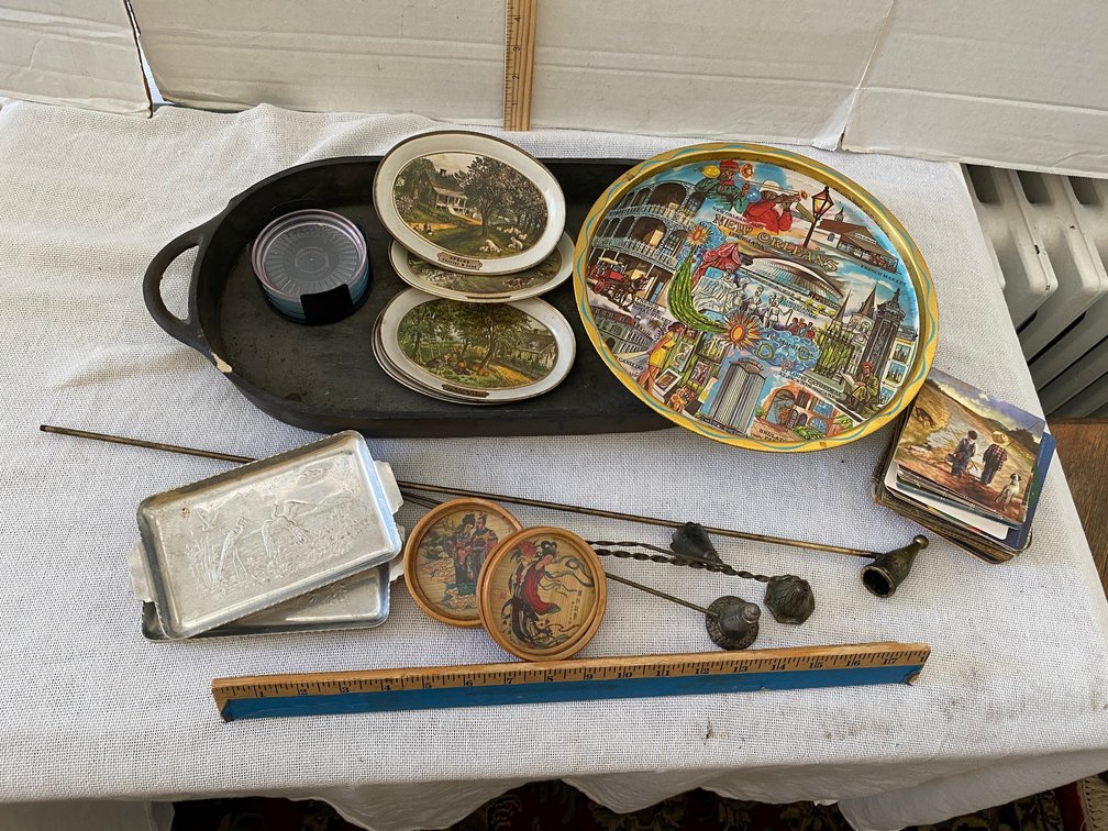 Trays, Coasters, Candle Snuffers