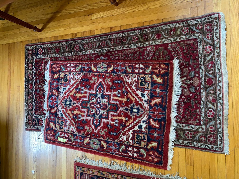 2 Persian rugs