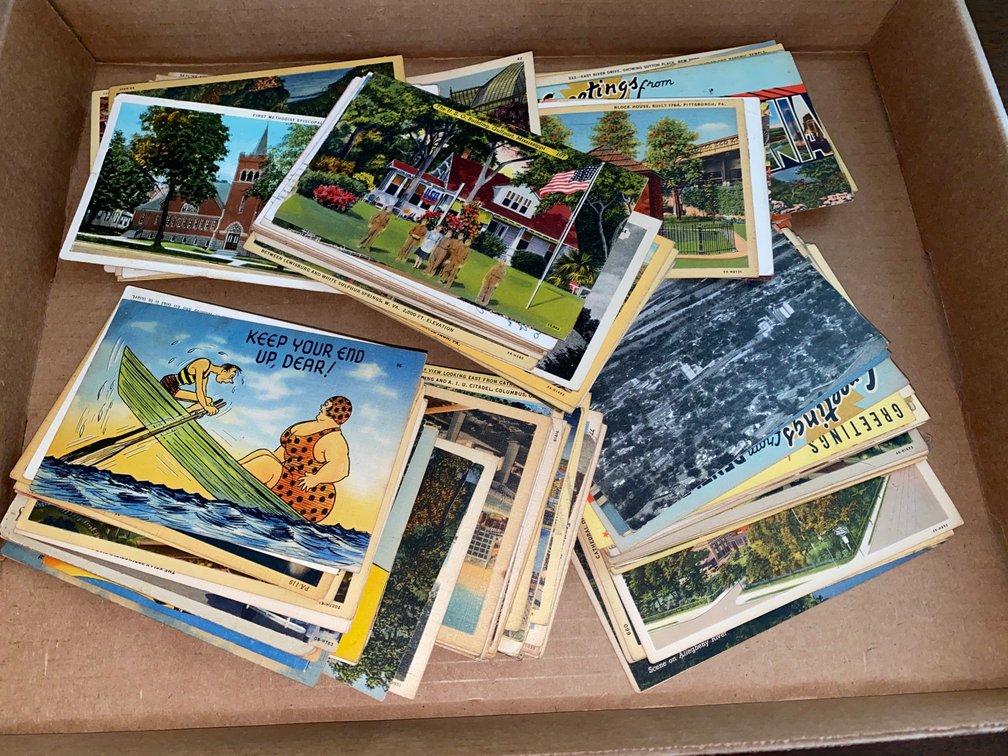 Vintage post cards