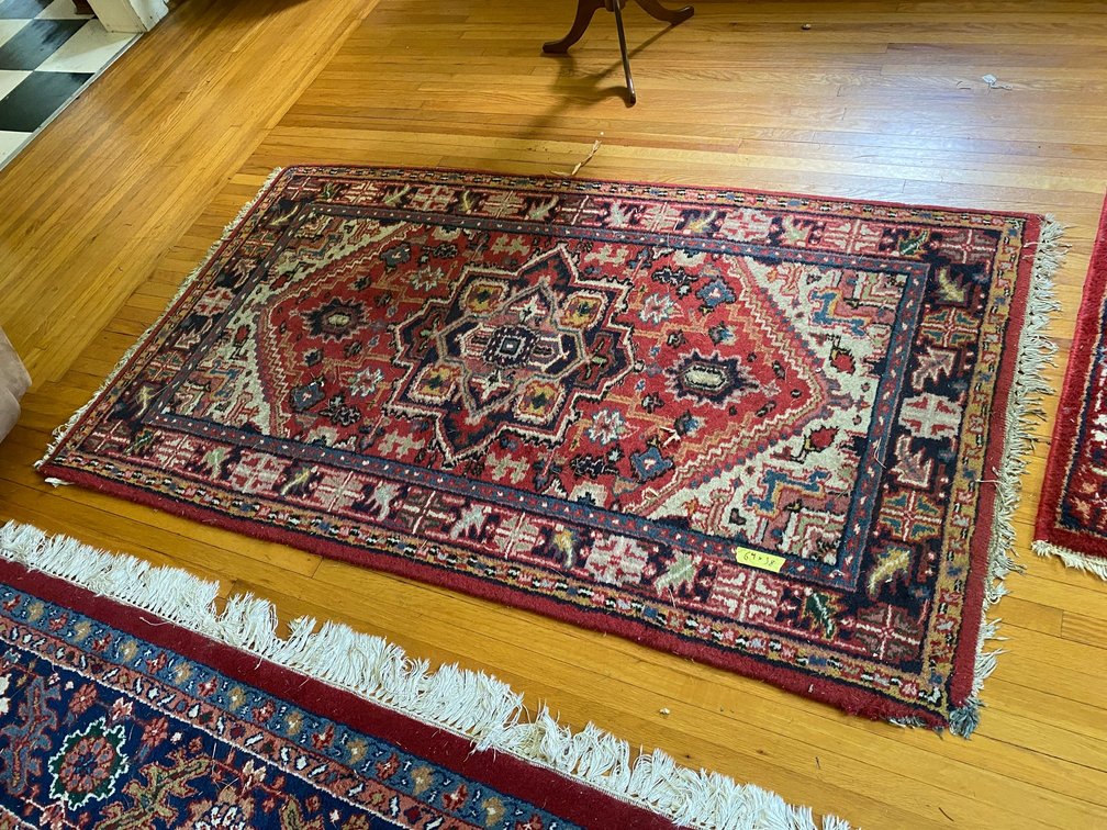 Hand knotted Persian rug